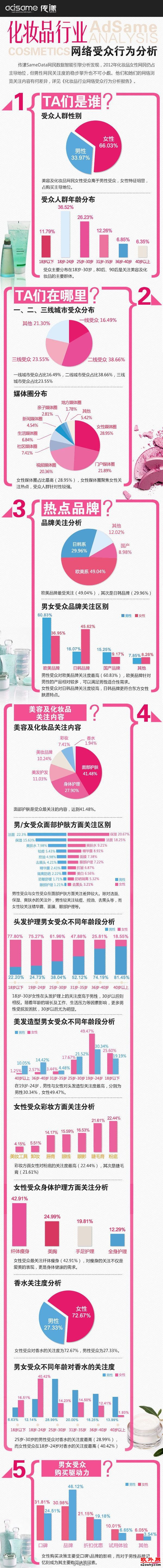 化妆品行业网络受众行为分析